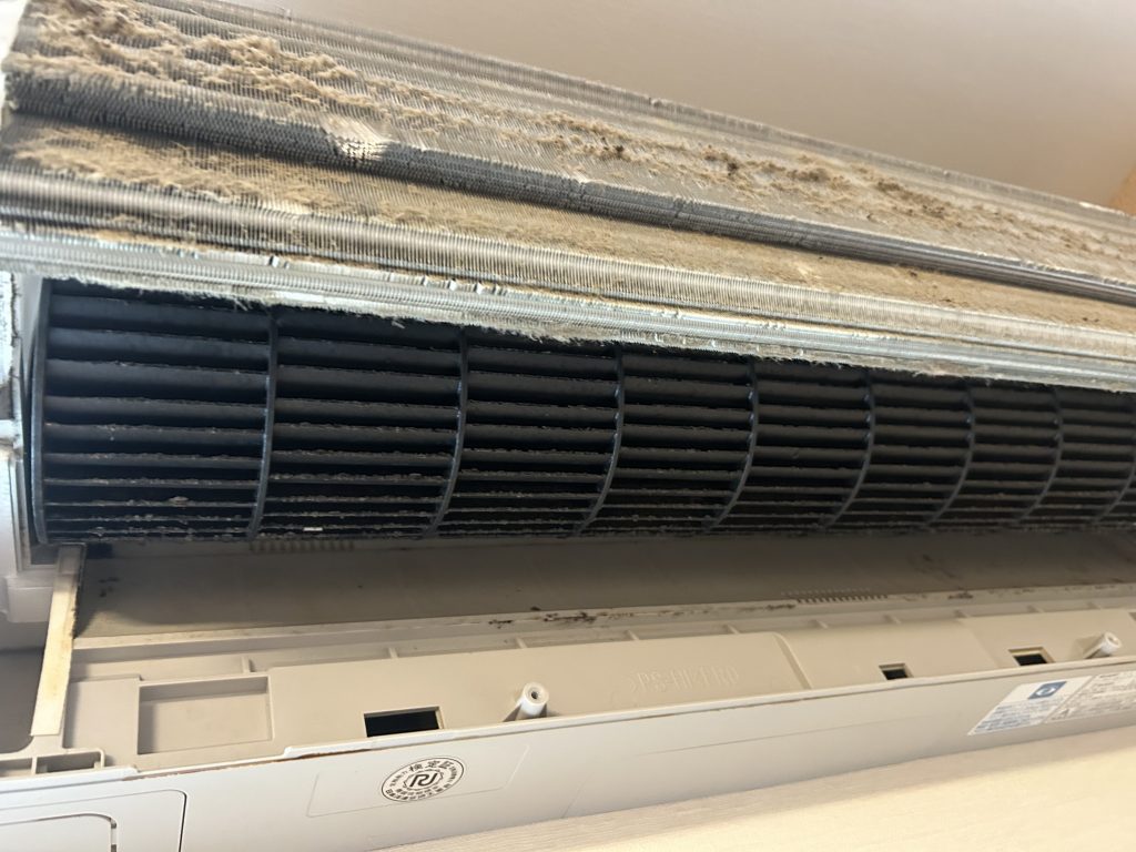 エアコン内部はこんなに汚れている！？分解洗浄の必要性